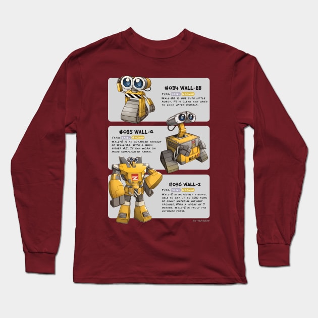 Wall-E Evolution Long Sleeve T-Shirt by disneyevolutions